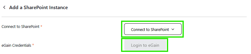Connect to Sharepoint