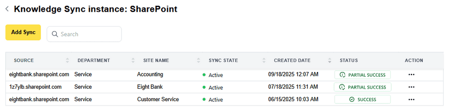 Knowledge Sync