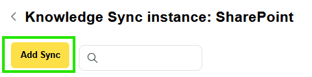 Add Sync
